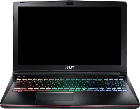 MSI GE62VR/i7-7700HQ/16GB Ram/1TB HDD+128GB SSD/DRW/GTX1060 3GB/15